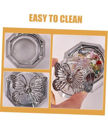 minkissy Crystal Glass Dappen Dish Manicure Nail Cup Nail Dish Cups with Lids Acrylic Nail Tools Acrylic Nail Supplies Manicure Nail Dish Thicken Zinc Alloy Manicure Tools - Buy Online on GoSupps.com