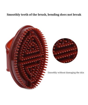 Meridians Massage Brush for Whole Body Relaxation and Essential Oil Massage - Spa Massager Device for Health Care and Hair Scalp Shower - Buy Online on GoSupps.com