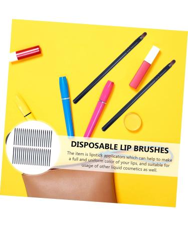FOMIYES 100 Pcs Makeup Brush Set - Lip Brush & Applicator for Perfect Lipstick Application - Versatile Cosmetic Tool for Lip & Eyebrow Makeup - Buy Online on GoSupps.com