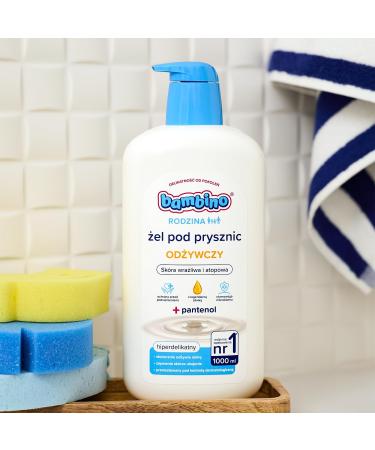  Bambino Bambino Family Nourishing Shower Gel 1000 ml - Buy Online on GoSupps.com