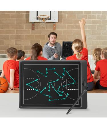 Newnaivete Electronic Basketball Coach Board - LCD Screen & Stylus Pen for Premium Tactical Training - Buy Online on GoSupps.com