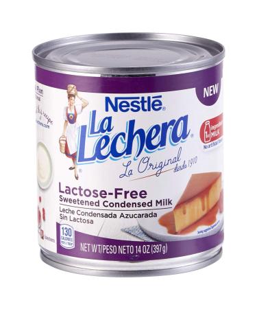 Nestle La Lechera Lactose-Free Sweetened Condensed Milk, 1-14 oz