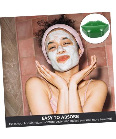 CALLARON 20pi ces Masques De Gel De Collag ne Hydratant Anti-rides De Cucumber Masques Usage Professionnel Ou Personnel Vert - Buy Online on GoSupps.com