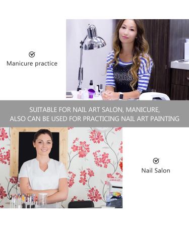 Beaupretty Nail Holder & Art Stand Set | Magnetic Nail Tip Training & Display Holder | Japanese Pink Crystal Design for Nail Art - Buy Online on GoSupps.com