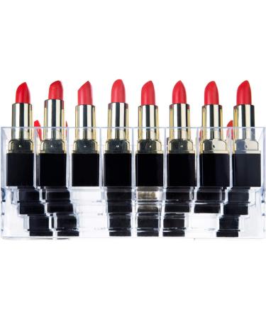 Mobengo - 40 Slot Clear Acrylic Lipstick Holder / Makeup Organizer - Buy Online on GoSupps.com