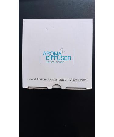 Lonid 500ml Essential Oil Diffuser - Ultrasonic Humidifier with 4 Timers & 14 Colors | BPA-Free Aroma Diffuser for Bedroom Baby Spa & Aromatherapy (Pure White) - Buy Online on GoSupps.com