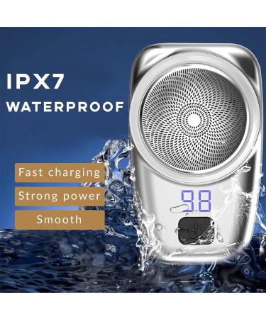 Mini USB Portable Electric Shaver for Men - Wet and Dry, Waterproof, Pocket Size - Perfect for Home, Car, and Travel - Buy Online on GoSupps.com