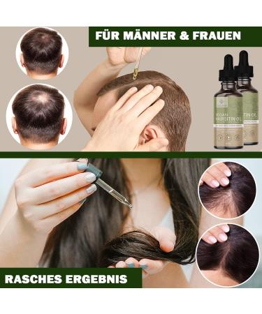 Buy Enolenia Hairsitin Hair Growth Serum - Anti-Hair Loss with Basil & Castor Oil for Men & Women Strengthen Thinner Hair Roots - 100 ml - Buy Online on GoSupps.com