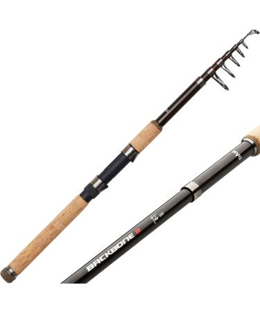 DAM Backbone II Tele fishing rods spinning rods all-round fishing unisex black 3m | 60-160g - Buy Online on GoSupps.com