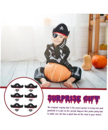Healeved 18 Sets Pirate Hair Blindfold Pirate Costume Kit Prom Halloween Pirate Hats Pirate Captain Eye Patches Pirate Party Hat Pirate Outfit Pirate Party Costume Prop Plastic - Buy Online on GoSupps.com