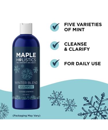 Sulfate Free Hard Water Shampoo - Deep Cleansing Mint Essential Oils for Hydration & Shine - Vegan & Cruelty Free - Buy Online on GoSupps.com