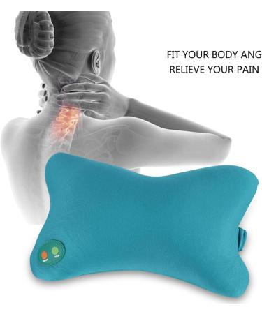 Electric Massage Pillow for Neck Pain Relief | Soft Vibration Massage Device for Home & Car - Buy Online on GoSupps.com