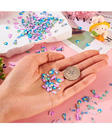 60G Feather Polymer Clay Slices - Nail Art & Resin Jewelry Decoration | DIY Craft Supplies - Buy Online on GoSupps.com