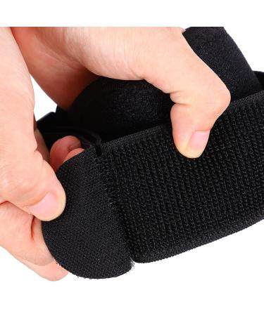 YHG Wrist Strap & Arm Elbow Support Bandage - Adjustable Red & Black Forearm Compression for Men & Women - 10CM Stretchable Black Elastic - Buy Online on GoSupps.com