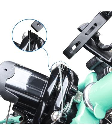 MUQZI Cable End Crimps - 48pcs | Bike Cable End Caps for MTB & Road Bike | Black Brake & Shifter Tips - Buy Online on GoSupps.com