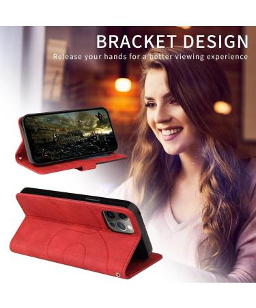 Haygdz Leather Cover for Huawei Mate 20 Lite Premium PU Wallet Case with Card Compartment & Stand Red - Buy Online on GoSupps.com