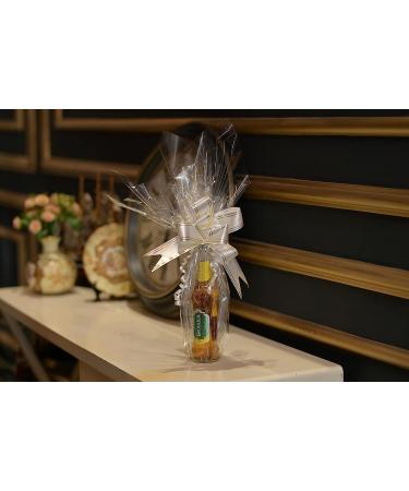 WICKELN Clear Cellophane Wrap Roll 100ft x 31.5 Inches - 3 Mil Thick, Ideal for Gift Baskets, Easter, Crafts & Flowers - Buy Online on GoSupps.com