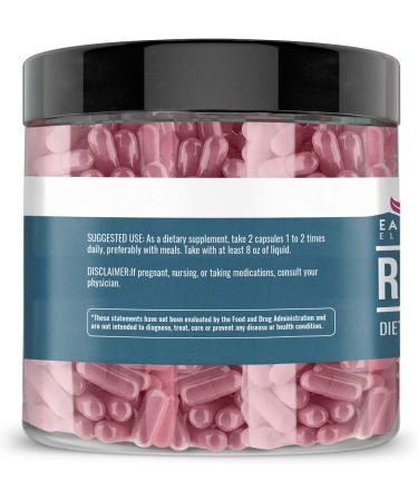 Earthborn Elements Red Yeast Rice 200 Capsules - Pure & Undiluted - No Additives - 200 Count - Buy Online on GoSupps.com