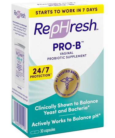 RepHresh Pro B Probiotic for Women - 30 Capsules | Balance & Support - Buy Online on GoSupps.com
