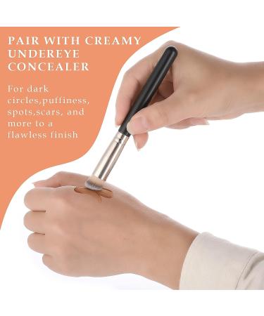 WLLHYF Concealer Brush Foundation Brush Eye Mini Angled Flat Top Kabuki Nose Contour Brush - Long Makeup Tool - Buy Online on GoSupps.com