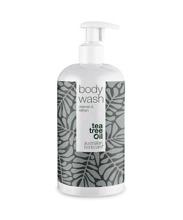 Australian Bodycare Body Wash 500 ml | Shower Gel with Tea Tree Oil for skin Foot wash - Daily care Relieve spots pimples Athlete s Foot Ringworm Fungus Jock Itch Acne Body Odor & smelly feet Tea Tree 500 ml (Pack of 1)
