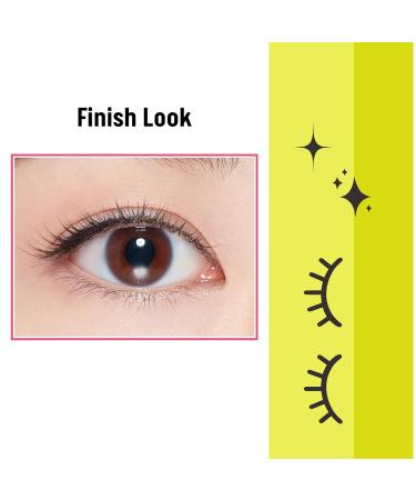 DUP False Eyelashes Natural Series - Japanese Lightweight & Comfortable 2 Pairs of Reusable Strip Lashes for Long-Lasting Wear - Natural 102 Brown Mix - Buy Online on GoSupps.com