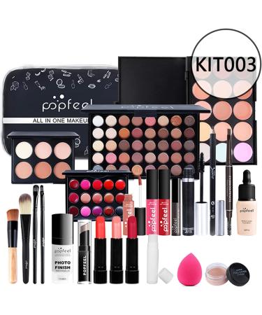 CHSEEA Makeup Gift Set Complete Starter Makeup Kit All-in-One Make Up Kit Lip Gloss Concealer Eyeshadow Palette Highly Pigmented Cosmetic Set for Teenage Girls & Adults #4 - Buy Online on GoSupps.com