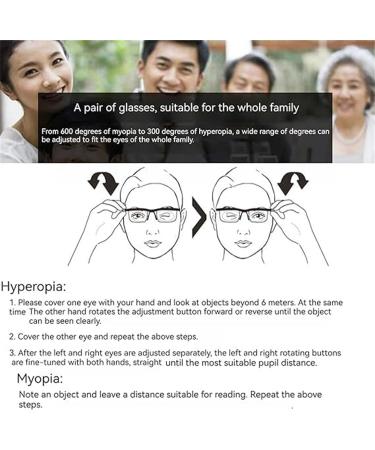 Flex Focal Adjustable Glasses - Adjustable Dial Vision Eyeglasses for Near & Far Sight | 2PCs for Men & Women | International Shipping Available - Buy Online on GoSupps.com
