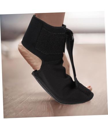 Foot Inversion Protector Tool | Adjustable Foot Arch Support & Night Splint Brace for Plantar Fasciitis | 23.5x13.5x1.5cm Black - Buy Online on GoSupps.com