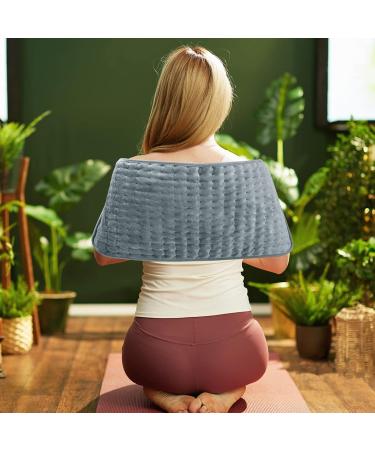 Shop Electric Heating Pillows - Fast Heating Auto Shutdown & Overheat Protection | 6 Temperature Levels & 4 Timer Options (30x60 cm) - Buy Online on GoSupps.com