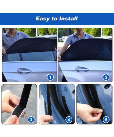 2 PCs Universal Car Sun Visor - UV Protection for Babies Children & Pets | Side Window Sunshade for Ultimate Sun Protection - Buy Online on GoSupps.com