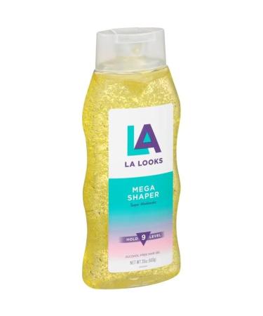 LA Looks Mega Shaper Hold Level 9 Gel - 20 Oz | Strong Hold Hair Gel for Ultimate Styles | International Shipping Available - Buy Online on GoSupps.com