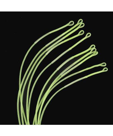 Maximumcatch Braided Loop Connector - 10 Pack | Fly Fishing Loop Connectors in Orange Clear Yellow | 30lb & 50lb Options - Buy Online on GoSupps.com