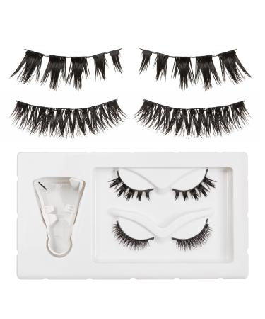 Shop Magnetic Eyelashes - No Glue Natural Look Reusable & Upgrade Kit | 2 Pairs Mixed Styles - Buy Online on GoSupps.com