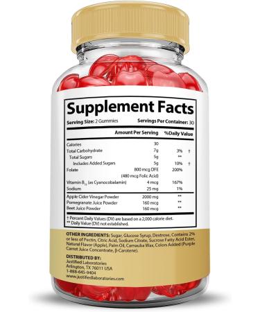 Buy 2 Pack Speedy Keto ACV Gummies 2000MG - Advanced Apple Cider Vinegar with Pomegranate & Beet Juice - Vegan Non-GMO - 60 Count - Buy Online on GoSupps.com