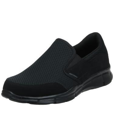 Skechers Men's Equalizer Persistent Slip-On Sneaker 10.5 X-Wide Black