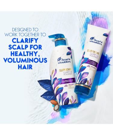 Head and Shoulders Supreme Clarify & Volumize Shampoo and Conditioner Dual Pack 350ml Shampoo + 278ml Conditioner Shampoo and Conditioner Set - Buy Online on GoSupps.com