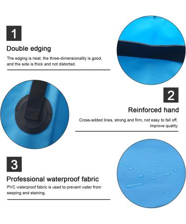 Esthesia Collapsible Bucket - 5 Gallon Portable Folding Wash Basin for Camping & Traveling - Blue - Buy Online on GoSupps.com