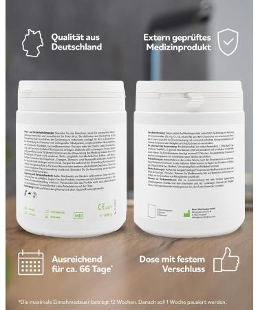 Zeolith Med Detox Powder 400g - Pharmacy Quality Intestinal Cleaning & Heavy Metal Detox - Comparison Winner with Volcanic Minerals - Buy Online on GoSupps.com