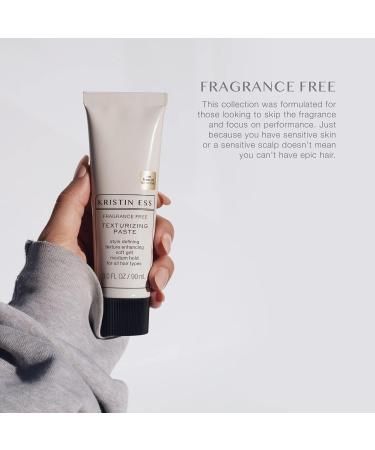 Kristin Ess Fragrance-Free Texturizing Paste 3 oz (Pack of 2) - Vegan Hair Styling Pomade for Men and Women - Medium Hold & Soft Grit - Buy Online on GoSupps.com