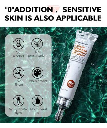 2pcs Silk Protein Anti-Aging Eye Cream for Wrinkles, Dark Circles, Fine Lines - Firming & Repair Eye Serum - Buy Online on GoSupps.com