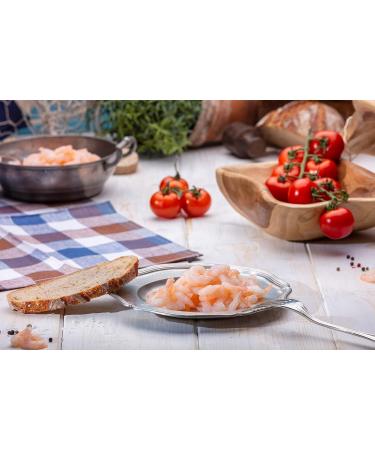 Natural Cooked Shrimp Meat - Deveined for Salad Creations | 1000g - Buy Fresh Internationally - Buy Online on GoSupps.com