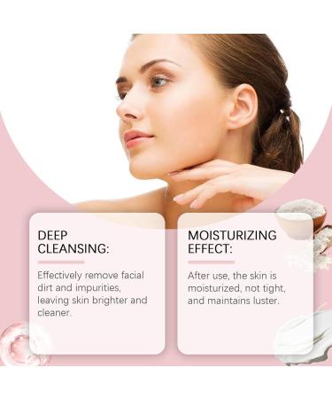 Rice Water Bright Facial Cleansing Foam Korean Face Cleanser Face Cleansing Foam Rice Water Moisturizing Foaming Cleansing and Brightening Korean Skin Care (1) - Buy Online on GoSupps.com