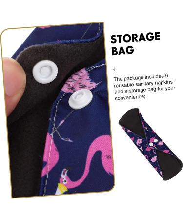 Minkissy Women's Waterproof Menstrual Cloth Pads - Reusable & Eco-Friendly Menstrual Bond Set - Buy Online on GoSupps.com