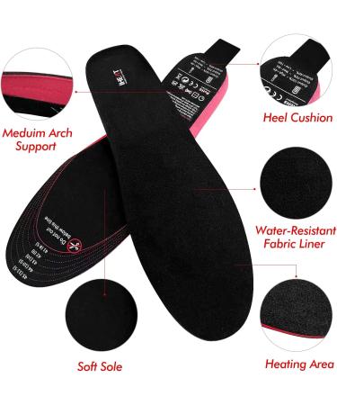 iHEAT Remote Controlled Heated Insoles S-Women's 5.5-10/Men's 4.5-8 - Rechargeable Foot Warmer for Hunting, Hiking & Camping - Buy Online on GoSupps.com