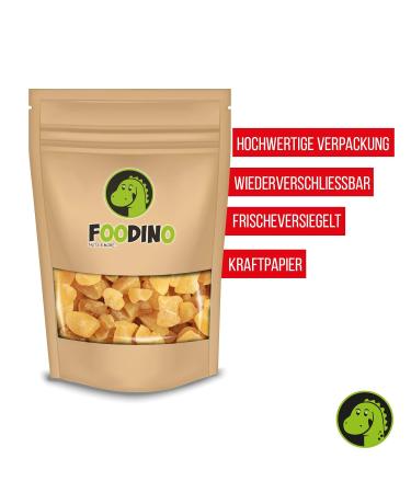 Organic Candied Ginger Pieces | 100% Natural & Aromatic | Premium Quality 1kg Pack - Shop Now! - Buy Online on GoSupps.com