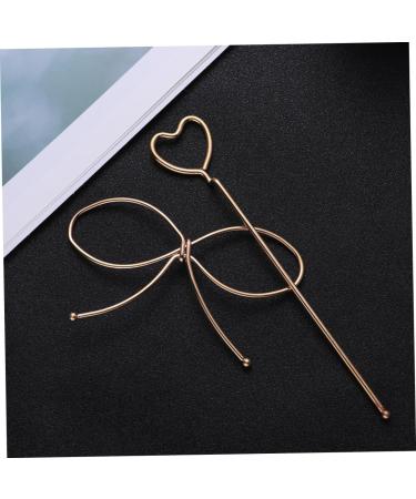 FRCOLOR Vintage Hair Clips Hollow- Out Hairpin Metal Hair Barrettes Bridal Hair Clip Metal Hair Clips Metal Hairclip Bows for Hair Womens Hair Clips Women Hair Pin Bride Wedding Headgear - Buy Online on GoSupps.com
