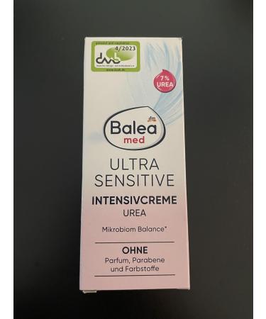 Balea Med Intensive Cream Ultra Sensitive 7% Urea 50 ml
