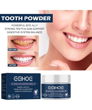Natural Activated Carbon Tooth Whitening Powder | Effective Stain Removal & Breath Freshening - Buy Online on GoSupps.com