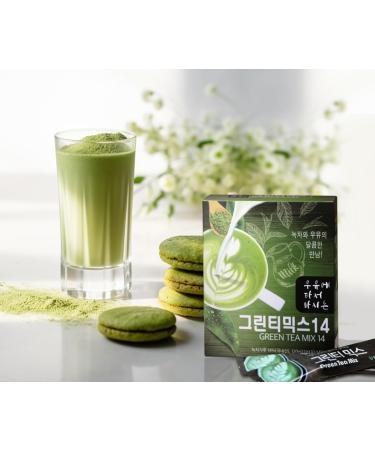  EasyCookAsia Hankook Tea Green Tea Blend 120g | Fine Green Tea Powder for Latte | Quickly Dissolves and Perfect for On the Go | Bitter and Sweet Taste | Tea Fun for Home and Travel - Buy Online on GoSupps.com